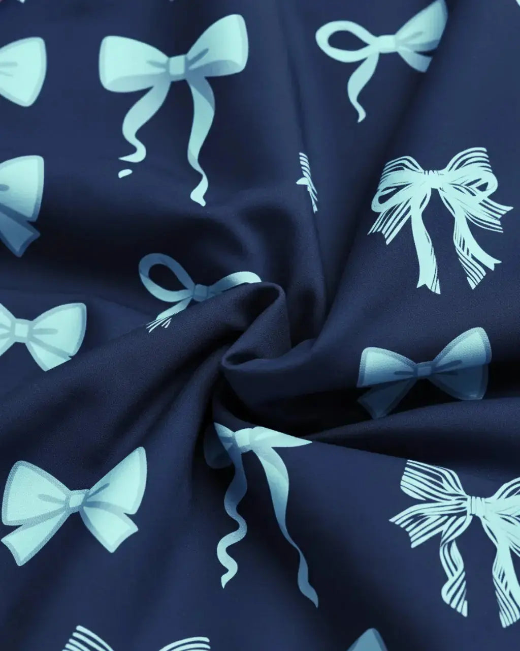 Buttery Soft Bow Print Pajama Set OMFORT