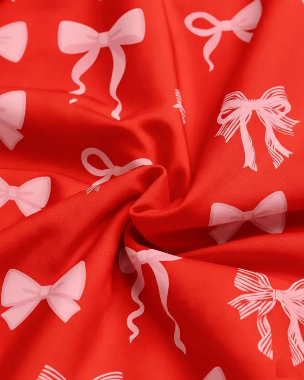 Buttery Soft Bow Print Pajama Set OMFORT