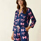 Buttery Soft Bow Print Pajama Set OMFORT