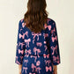 Buttery Soft Bow Print Pajama Set OMFORT