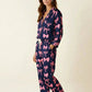 Buttery Soft Bow Print Pajama Set OMFORT