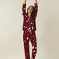 Wine Cocktails Print Pajama Set OMFORT