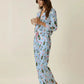 Champagne High Heels Pattern Pajama Set OMFORT