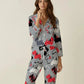 Scottie Dog Pattern Pajama Set OMFORT
