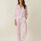 Bow-Tie Cat Print Pajama Set OMFORT