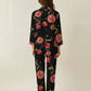 Vintage Cherry Pattern Pajama Set OMFORT