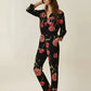 Vintage Cherry Pattern Pajama Set OMFORT