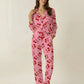 Cherry Bow Pattern Pajama Set OMFORT