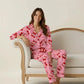 Cherry Bow Pattern Pajama Set OMFORT