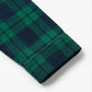Classic Green Scotch Plaid Pajama Set OMFORT