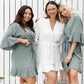 Ruffle Hemmed Bridesmaid Robe mysite