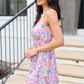 Barbara Multi Floral Dress OMFORT