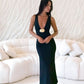 Coastal Caprice Maxi Dress Black OMFORT