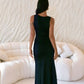 Coastal Caprice Maxi Dress Black OMFORT