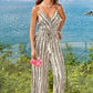 Quiet Bloom Striped Jumpsuit OMFORT