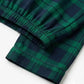 Classic Green Scotch Plaid Pajama Set OMFORT