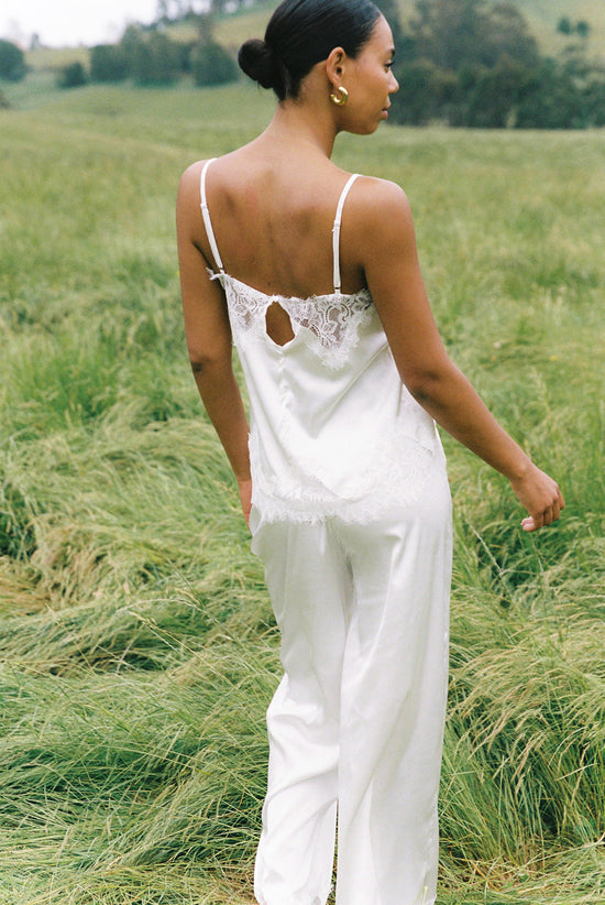 Olivia Pant Set Ivory OMFORT