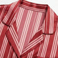 Long Sleeve Satin Three Stripes Pajama Set OMFORT