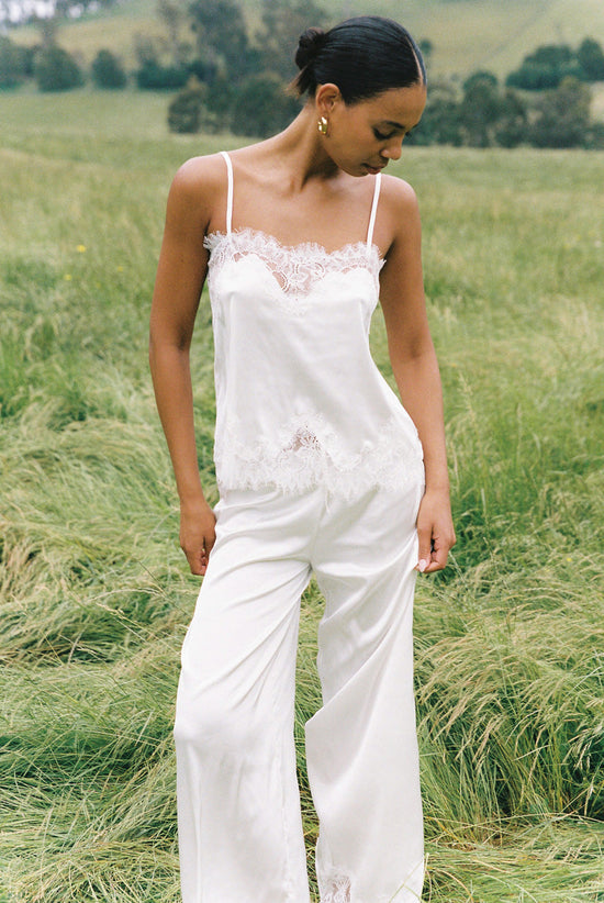 Olivia Pant Set Ivory OMFORT
