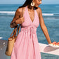 Part of the Plan Striped Mini Dress OMFORT