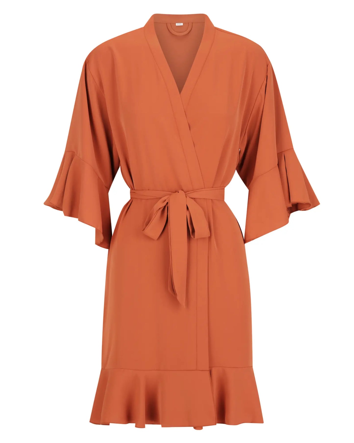 Ruffle Hemmed Bridesmaid Robe mysite