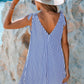 Anchor Point Striped Mini Dress OMFORT