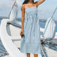 So Grounding Striped Maxi Dress OMFORT