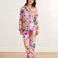 Sweet Jams Print Satin Pajama Set OMFORT
