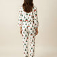Christmas Tree Car Print Pajamas Set OMFORT