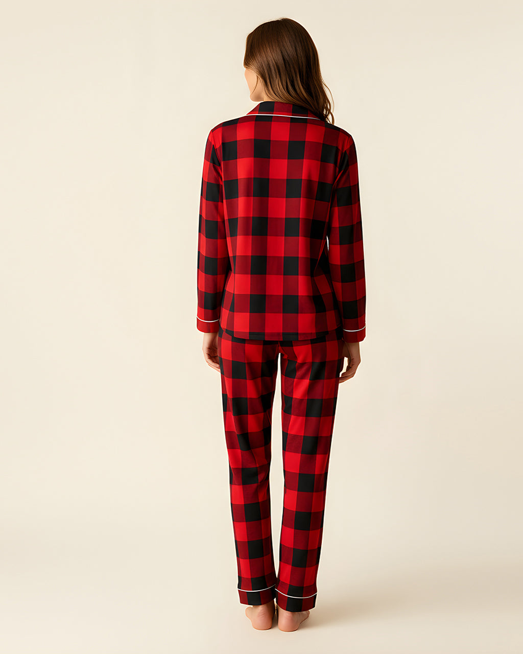 Classic Buffalo Plaid Pajama Set OMFORT
