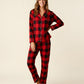 Classic Buffalo Plaid Pajama Set OMFORT