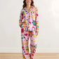 Sweet Jams Print Satin Pajama Set OMFORT