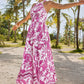 All Natural Paisley Maxi Dress OMFORT