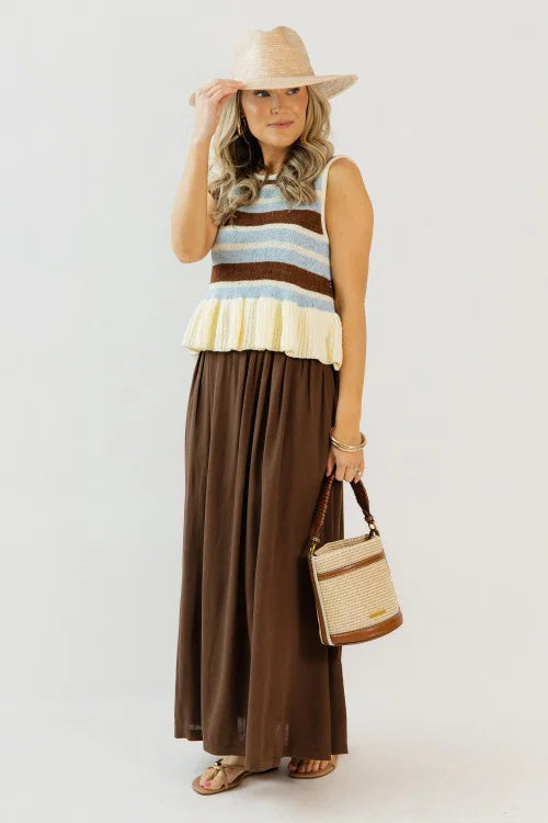 Americano Overlay Midi, Brown OMFORT