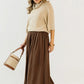Americano Overlay Midi, Brown OMFORT