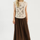 Americano Overlay Midi, Brown OMFORT