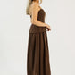 Americano Overlay Midi, Brown OMFORT