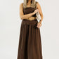 Americano Overlay Midi, Brown OMFORT