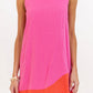 At The Edge Fuchsia Shift Dress OMFORT