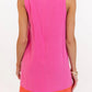 At The Edge Fuchsia Shift Dress OMFORT