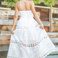 Eyelet Lace Tube Dress OMFORT
