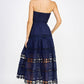 Eyelet Lace Tube Dress OMFORT