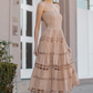 Eyelet Lace Tube Dress OMFORT
