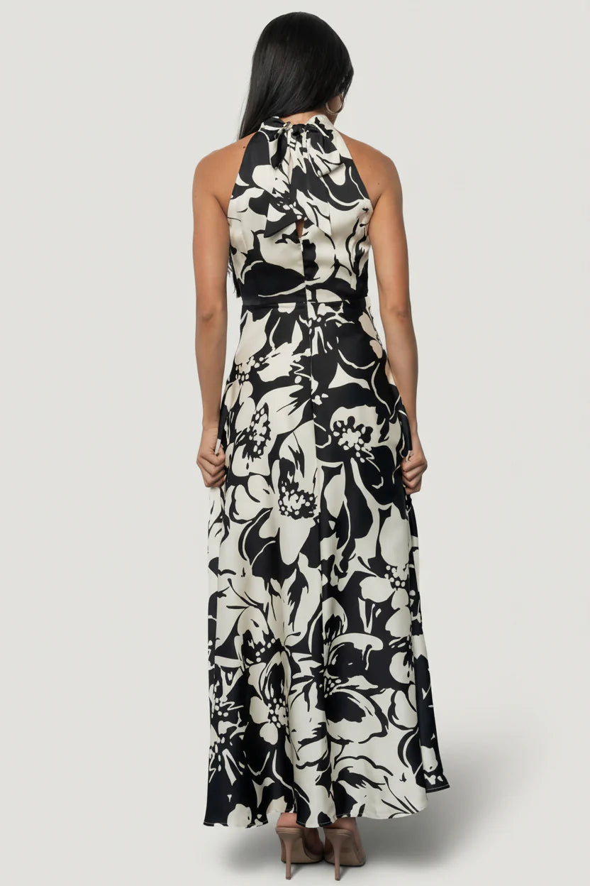 Melodía Halter Maxi Dress OMFORT