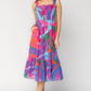 Cruz Smocked Midi Dress OMFORT