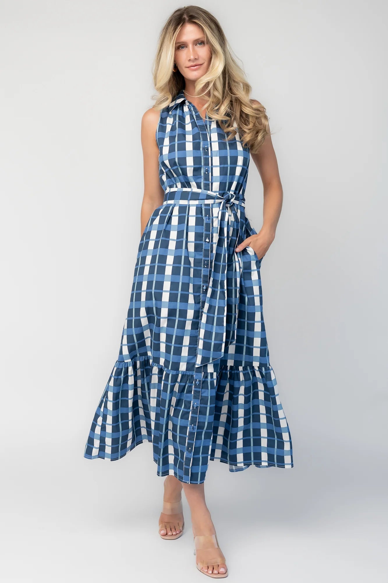 Brooke Button Down Dress OMFORT