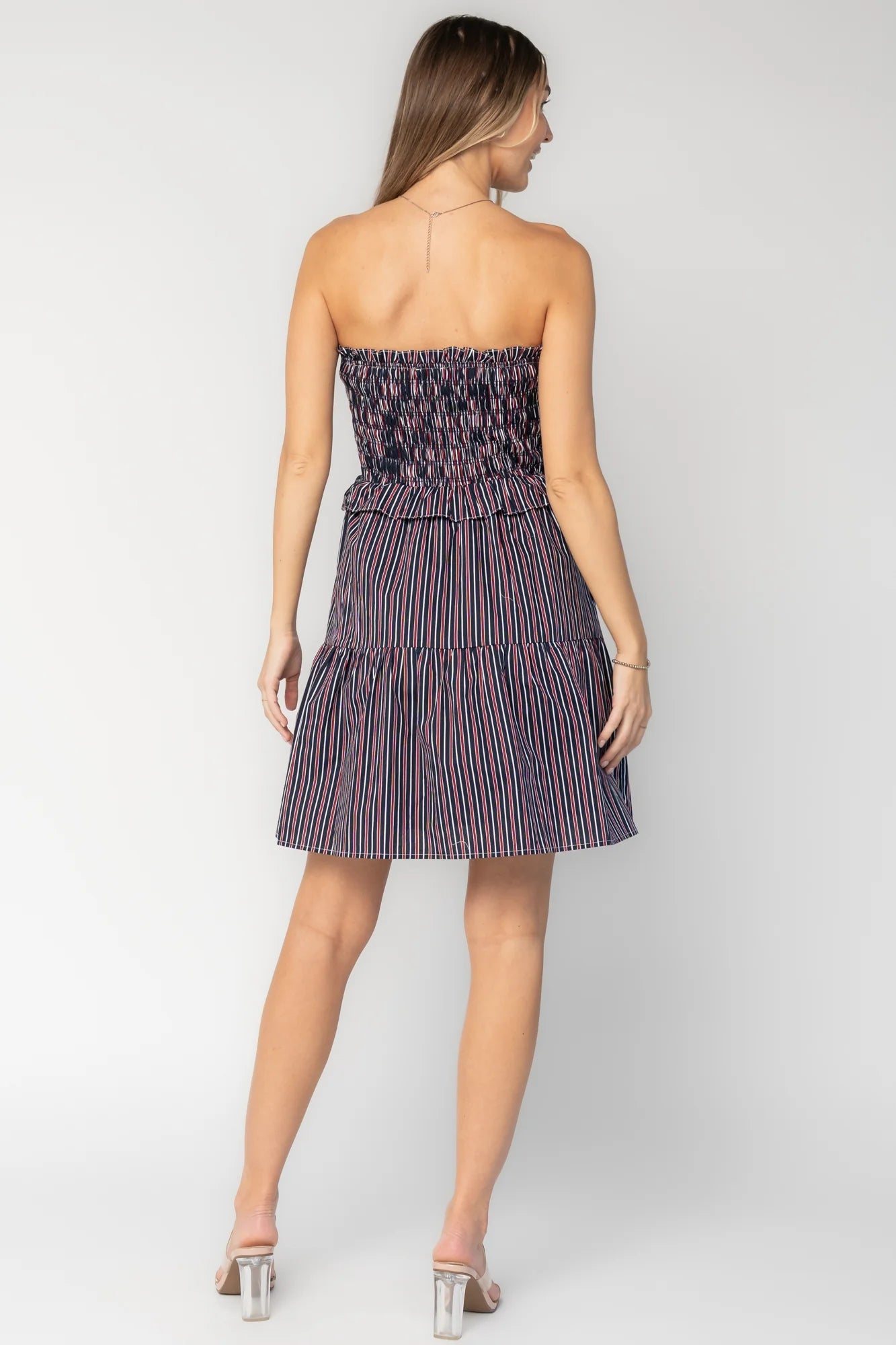 Madelyn Strapless Short Dress OMFORT