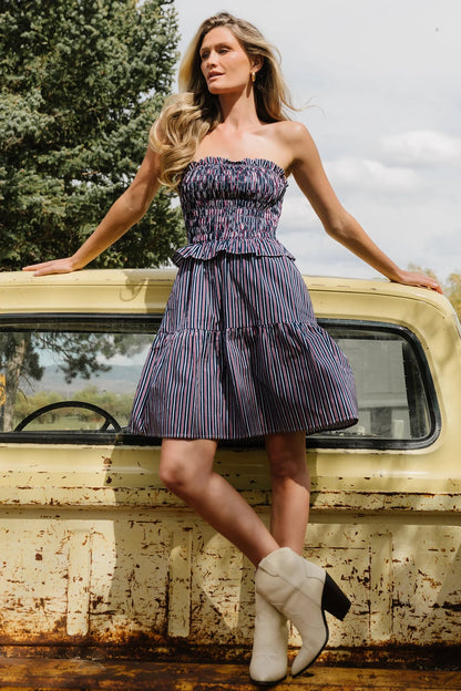 Madelyn Strapless Short Dress OMFORT