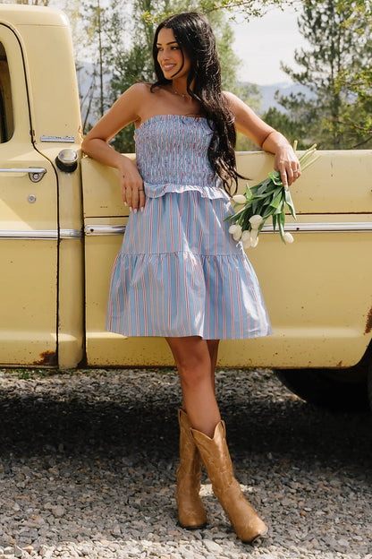 Madelyn Strapless Short Dress OMFORT