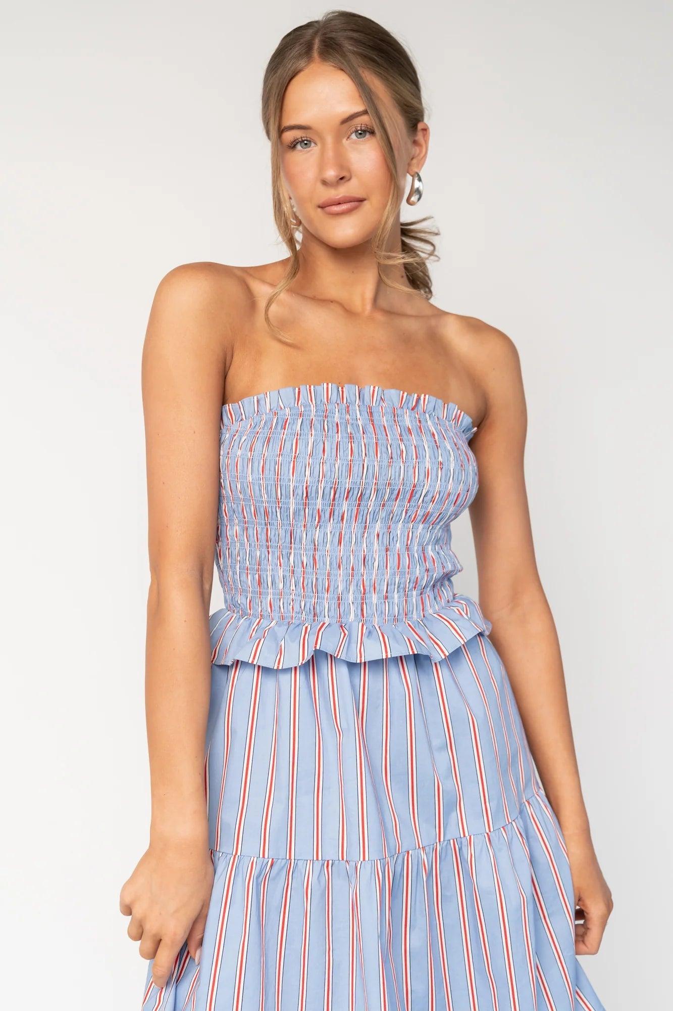 Madelyn Strapless Short Dress OMFORT
